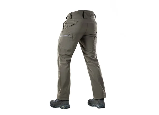 Штани M-Tac SoftShell Winter Olive Фото 2